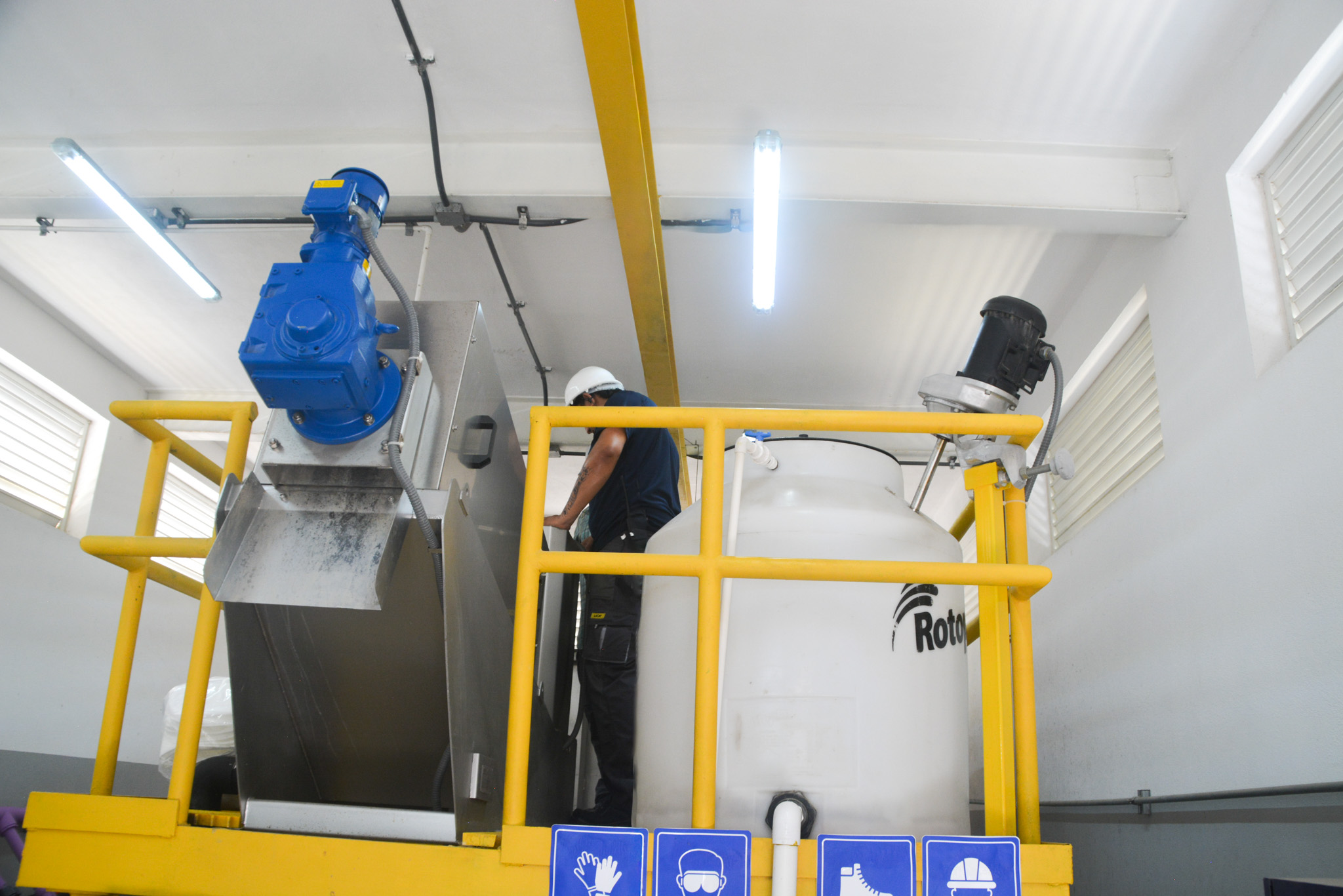 mantenimiento de plantas de tratamiento de agua